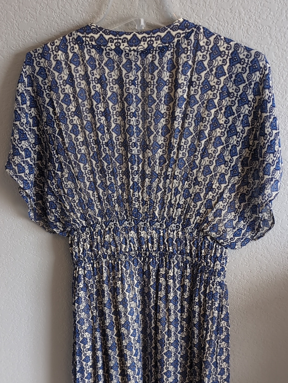 Vineet Bahl Anthropologie Trimmed V-Neck Maxi Dress - Picture 4 of 8